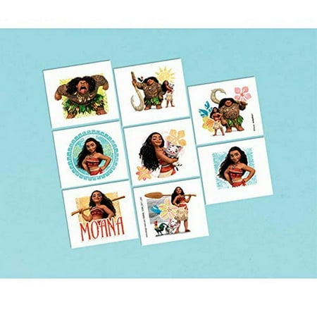 amscan Moana Collection, Birthday One Size, Multicolor 399696