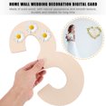 thumbnail image 4 of IFANLANDOR 2pcs Wood Number Signs for Craft Enthusiasts Wood Color for Unique Home Decor, 4 of 8