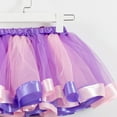 thumbnail image 5 of Fesfesfes Toddler Baby Kids Girls Puffy Skirt Cute Rainbow Tutu Skirts Princess Pettiskirt Multi-color Skirt Bow Hairpin Set Under 10$, 5 of 8