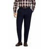 Lands' End Pleated Year'rounder Wool Dress Pants True Navy 33X34 NEW 065612