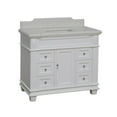 thumbnail image 6 of Elizabeth 42" Bathroom Vanity with White Cabinet and Quartz Top, 6 of 6
