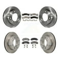 thumbnail image 1 of Transit Auto Front Rear Disc Brake Rotors and Semi-Metallic Pads Kit for Car Chevrolet Express 2500 GMC Savana K8F-100742, 1 of 11