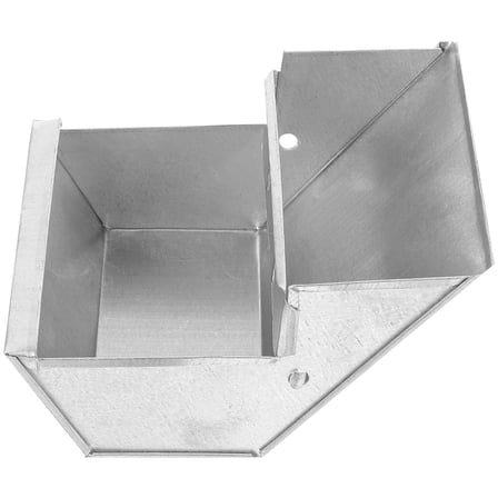 LOLIPPYY Metal Small Animal Food Feeder Box for Guinea Pig Cage Accessories