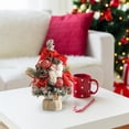 thumbnail image 4 of TIELUTT Christmas Tree Decoration Home Tabletop Decoration Christmas Tree Mini Christmas Tree Sparkly Ornament Small Ornament Set Shatterproof Ornament Set Large Christmas Ornament Ornament Bulk, 4 of 8