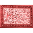 thumbnail image 1 of Ahgly Company Indoor Rectangle Animal Red Traditional Area Rugs, 5' x 8', 1 of 4