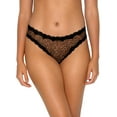 thumbnail image 4 of Smart & Sexy Women's Lace Trim Thong Panty, 2-pack, Style-SA1376, 4 of 9