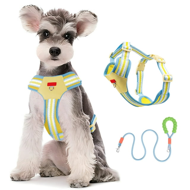 RKSTN Polyester Pets Leash Pet Leash Pet Sleeveless Garment Style Braces Reflective Breathable Dog Leash Cats Leash Suitable for Daily Cats and Dog Walking