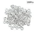 thumbnail image 4 of Tineasur Loose Spacer Beads Rhinestone Silver 100pcs, 4 of 6