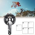 thumbnail image 4 of Tekuisi Mountain Bicycle Crank Protector Stickers TPH Transparent Invisible Protective Decals Bike Crank Film Accessories, 4 of 6