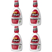 Orajel Analgesic and Astringent Rinse Double Medicated for Toothache, 16 oz (Pack of 4)