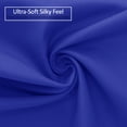 thumbnail image 6 of (3 pack) Nestl Pillow Sham Set of 2, Premium 1800 Series Double Brushed Bed Pillow Cases, Royal Blue, Standard 20" X 26", 6 of 6