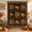 Charcoal, Pumpkin, Gingham Green, Mustard, variant on Thanksgiving Shower Curtain, Waterproof Shower Curtains for Bathroom, Fall Pumpinks Sunflower Leaves Vintage Washable Fabric Bathtub Curtain Set Bath Decor with 12 Hooks Extra Long 72"x96"