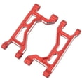 thumbnail image 3 of RC Front Rear Upper Swing Arms Aluminum Alloy RC Swing Arm for Traxxas MAXX 2.0 1/10 RC Car Red, 3 of 6