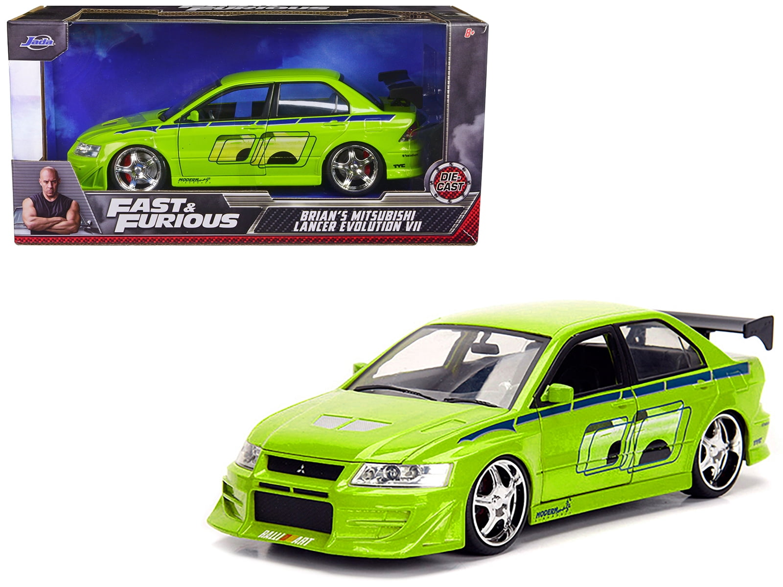 Jada Toys JAD97179 Seans Mitsubishi Lancer Evolution VIII