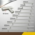 thumbnail image 3 of Door Drawer Kitchen Cabinet Bookcase Stainless Steel T Bar Handle Pulls Knobs Single Hole Double Point Fixed Handles 200mm, 3 of 7