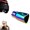 Colorful, variant on Velvet Exhaust Heart Shape, 2.5" Inlet 2.8" Outlet Heart Straight Stainless Steel Vehicle Exhaust Pipe Flue Muffler, Heart Shaped Muffler Tip, Universal Modified Exhaust Tail Pipe For Car