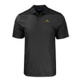 thumbnail image 2 of Men's Cutter & Buck Black Notre Dame Fighting Irish Pike Eco Tonal Geo Print Stretch Recycled Polo, 2 of 3