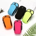 thumbnail image 2 of Running Phone Armband Neoprene Adjustable Water Resistant Arm Band for Fitness Workout Outdoor Use, 2 of 7