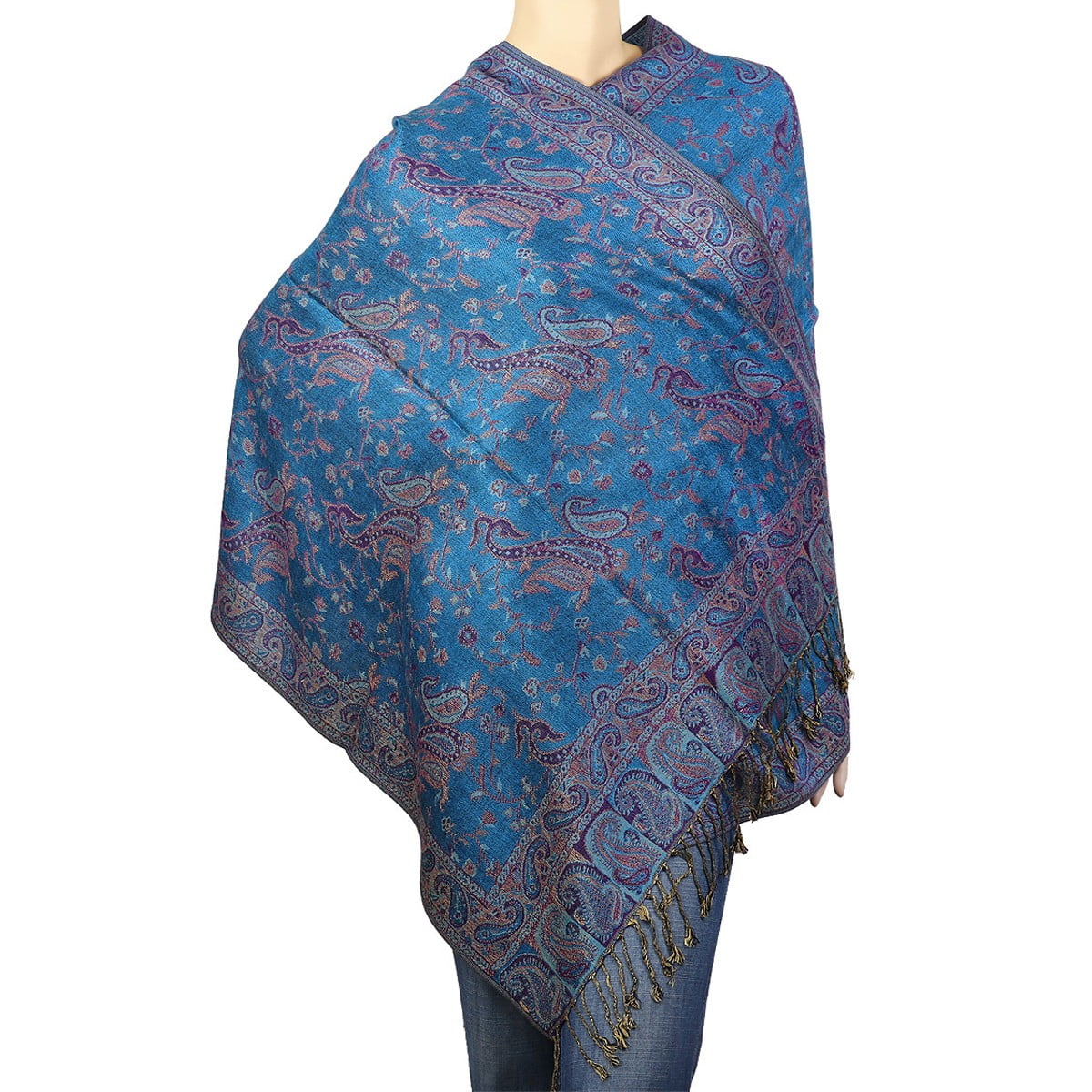 Pashmina Scarf, Shawl Wrap 78x28 (70x200cm) – Bazaar Anatolia