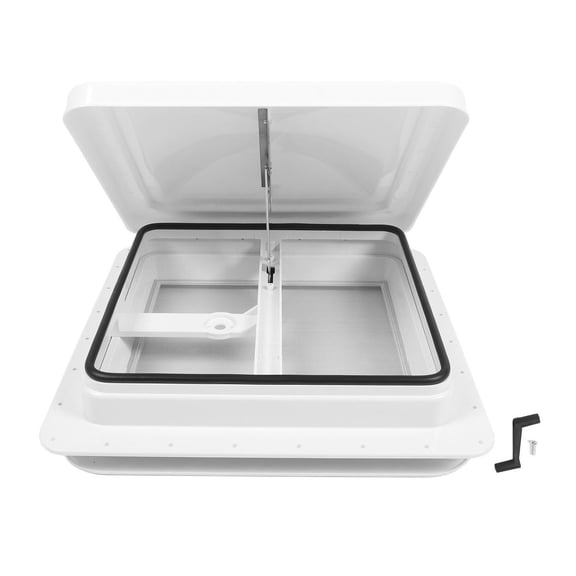 Motorhome Roof Vent Trailer Ceiling Vent RV Top Vent Adjustable Support Rod Sturdy Frame ,Weather Tight