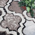 thumbnail image 4 of Superior Modern Viking Collection Area Rug, Chocolate, 2` 3" x 8` Runner, 4 of 4