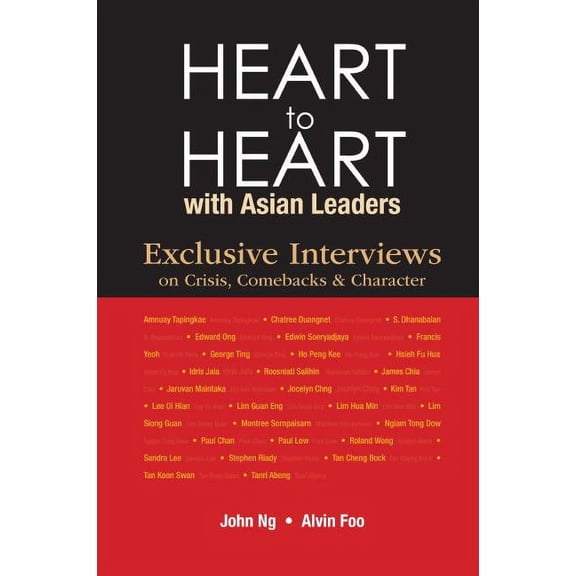 Heart to Heart with Asian Leaders, (Hardcover)