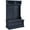 Navy, variant on Pemberly Row Tall Entryway Hall Tree with Storage Bench in Distressed Black