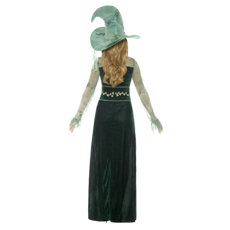 Deluxe Emerald Witch Costume Green Adult
