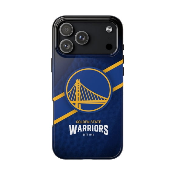 iPhone Tough Case - Warriors Golden State Basketball Home Fan Classic Curry Dynasty Logo - iPhone 17 Pro Max