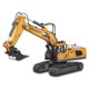 thumbnail image 3 of Vehículo de ingeniería con control remoto de aleación de 2,4 g, excavadora sobre orugas de 11 direcciones y 680 grados, modelo de juguete eléctrico con música ligera, 3 of 5