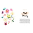 thumbnail image 3 of DIY Watercolor DIY Watercolor Flowers: The Beginner's Guide to Flower Painting for Journal Pages, Handmade Stationery and More, Book 1, (Paperback), 3 of 6