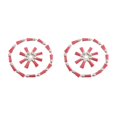 thumbnail image 1 of relayinert 100pcs/set Tassel For Keychain Versatile Fringe Accessories For Any Occasion pink-Silver 2Set, 1 of 6