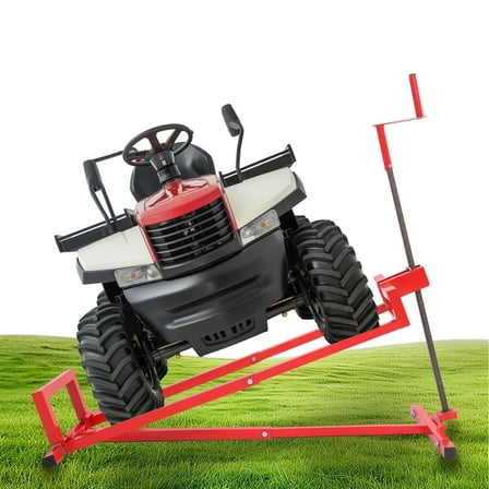 Kojem Lawn Mower Lift Jack 882LBS Adjustable Telescopic Maintenance Jack for Ride-On Mowers & Garden Tractors