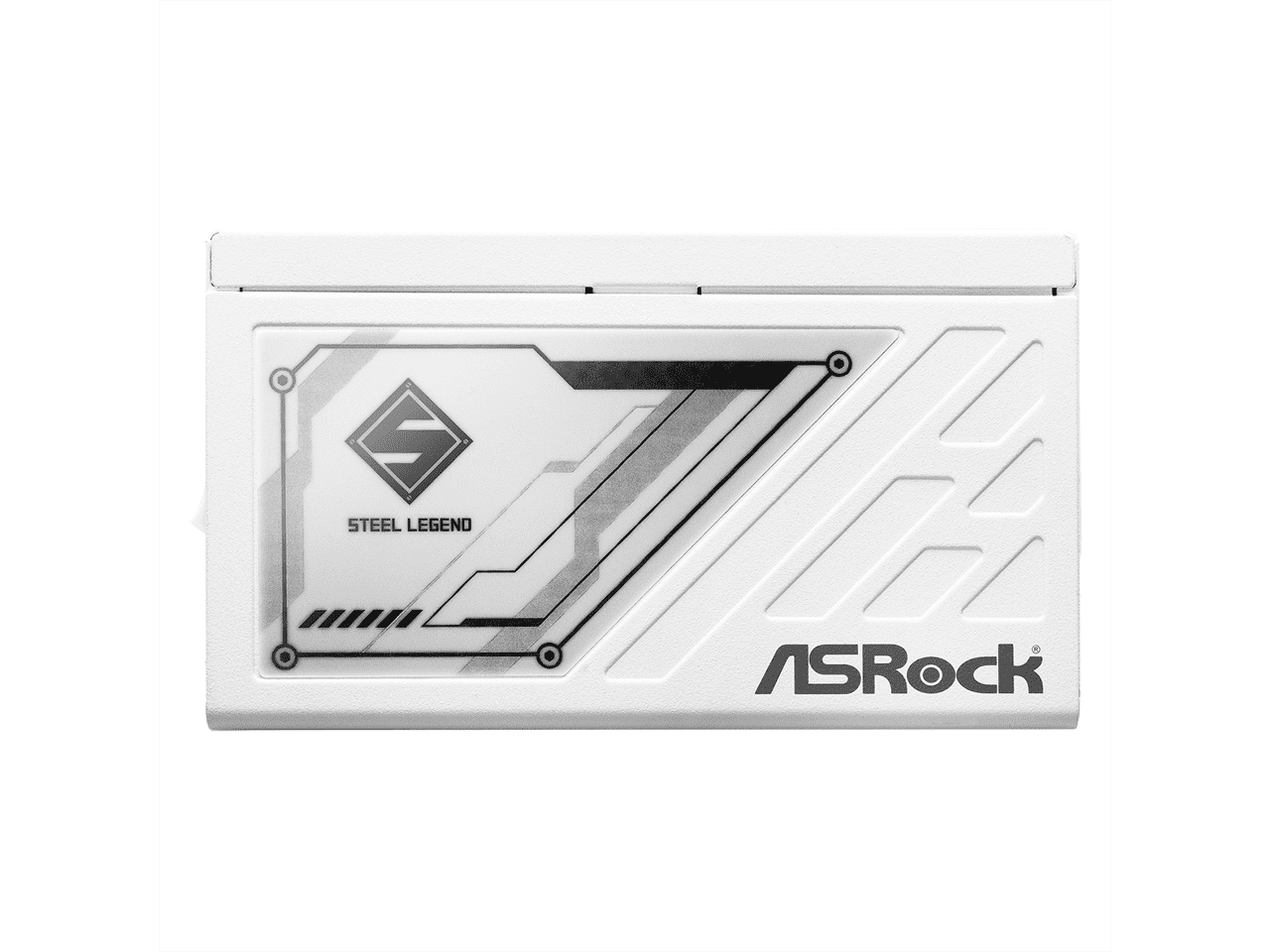 ASRock Steel Legend SL-850GW 850W 80 PLUS GOLD & Cybenetics PLATINUM Full Modular Power Supply, ATX3.1 & PCIe5.1 Ready with Dual Color 12V-2x6 Cable, 10 Years Warranty, White Edition