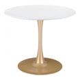 thumbnail image 1 of Mesa de Comedor Kessa Muebles Opus Blanco Oro, 1 of 5