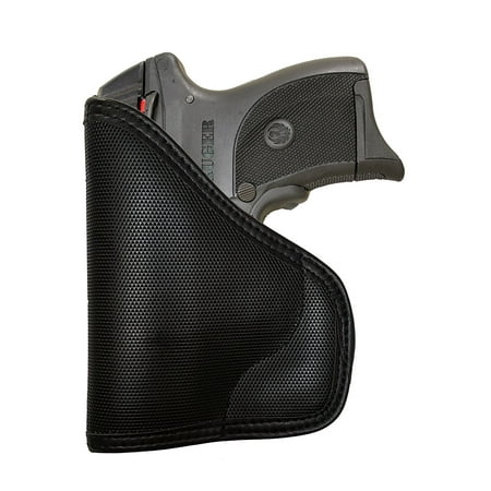 Garrison Grip Custom Fit Leather-Trimmed Poly Pocket Holster Concealed Carry Comfort, Ruger LC9 with Crimson Trace