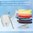 thumbnail image 3 of 10 Rolls Autoclave Tape 216ft Colorful Inst ents Identification Tape 10 Colors Inst ents Tapes 0, 3 of 5