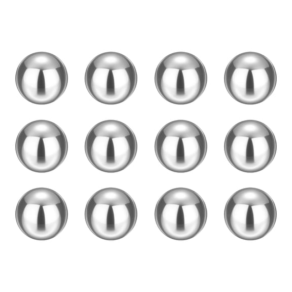 12pcs Precision Balls 5/8" Diameter G25 Solid Chrome Steel Bearing Balls