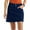 Navy blue, variant on Solid Women's Athletic Running Relaxed Fit Tennis Skirts with Shorts Pockets Golf Hiking Skorts
