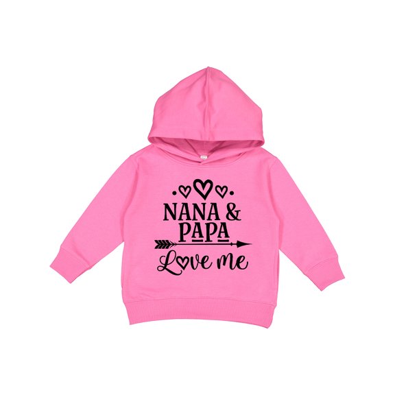 Inktastic Nana Papa Love Me Grandchild Toddler Hoodie