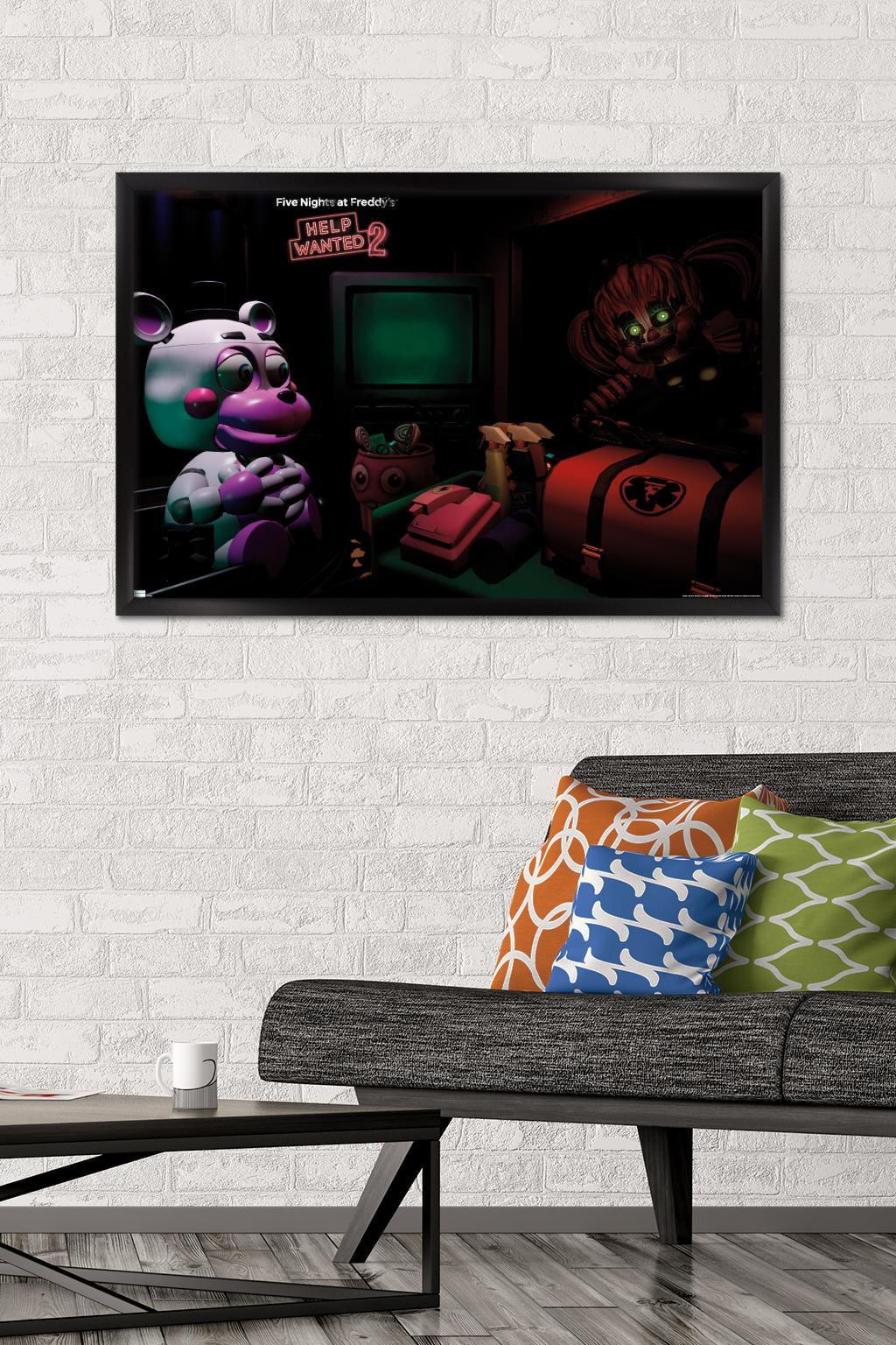 Five Nights at Freddy's: Help Wanted 2 - First Aid Wall Poster, 22.375" x 34" Framed