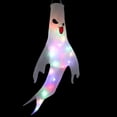 thumbnail image 2 of pdqouc Halloween Windsocks with White LED String Lights 47.2 Inch Light Up Hanging Outdoor Halloween Decorations Battery Operated Waterproof for Halloween Party Yard Decor, 2 of 5