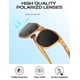 thumbnail image 4 of Lentes de Sol Polarizados ATTCL para Hombre: Metal AL-MG UV400 Modelo 8587 C9, 4 of 6