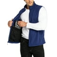 thumbnail image 4 of 33,000ft Men's Fleece Vest, Lightweight Warm Zip Up Polar Vests Outerwear with Zipper Pockets, Sleeveless Jacket, 4 of 6