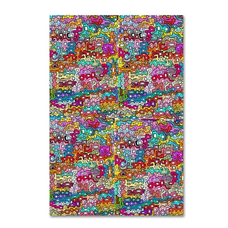 Trademark Fine Art 'Abstract 30715' Canvas Art by Miguel Balbas