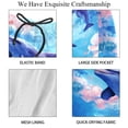 thumbnail image 4 of luoweisi Men's Beach Shorts Quick Dry Swim Trunks with Mesh Lining Dolphin L, 4 of 5