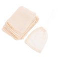 thumbnail image 1 of 50 Pcs Sacs à Soupe à Cordon Filtre Matériel Mariné Sacs en Tissu pour Fromage Réutilisables, 1 of 6