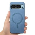 thumbnail image 3 of Allytechgroup Slim Magnetic Case for Google Pixel 7A, Wireless Charging Support Anti-Scratch Minimalist Shockproof Back Cover Phone Case for Women Men, Blue, 3 of 7