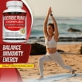 thumbnail image 2 of Toplux Berberine with Ceylon Cinnamon and Bitter Melon 2250mg - Metabolic Support Supplement for Overall Wellness for Men & Women 90 Capsules, 2 of 8