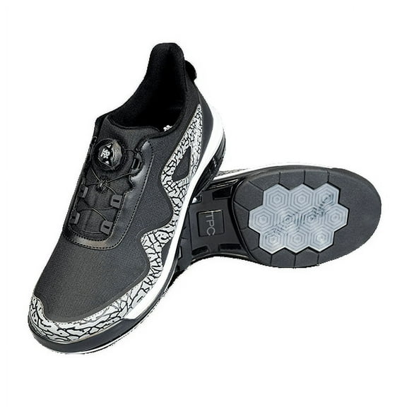 TPC Gladiator Black/Stone Left Hand ONLY Performance Bowling Shoe by KR Strikeforce